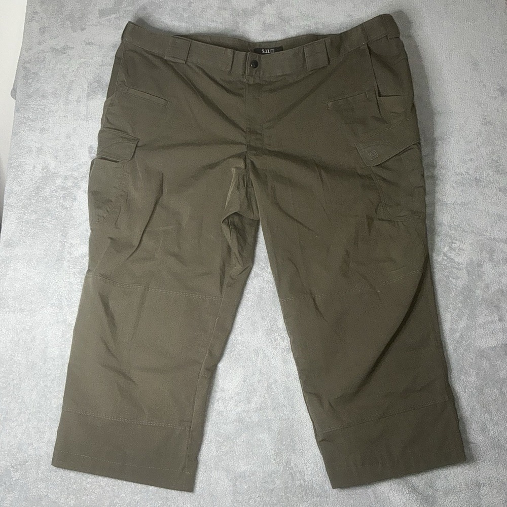 NEW 5.11 Tactical Pants Mens 46X24 Green Taclite Pro Ripstop Cargo Utility Work
